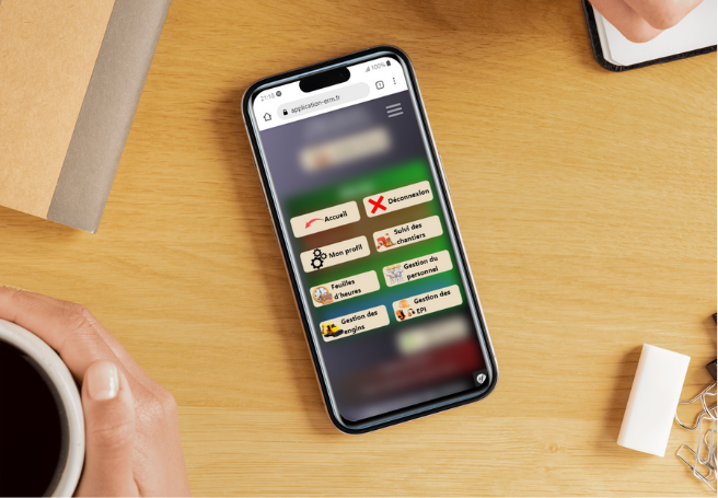 illustration d'application de gestion